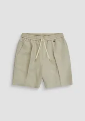 Shorts misto lino uomo safari