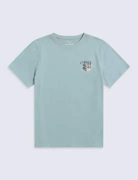 Jacob Mens T-Shirt - Blue - Blue - Size: S - Animal - FashionsVida