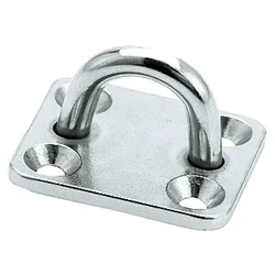 Eye Plate 5 Units Grey 50 x 40 mm unisex
