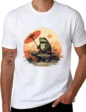 Japanese frog T-Shirt man t shirts cotton funny t shirts man T-Shirt - Aliexpress - FashionsVida