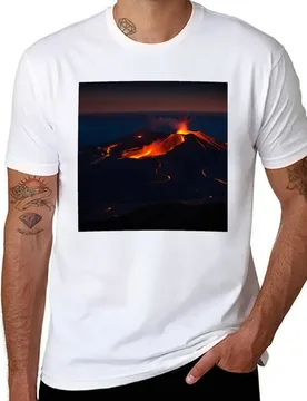 The Volcano T-Shirt t shirts cotton 100% cotton t shirts man 100% T-Shirt - Aliexpress - FashionsVida