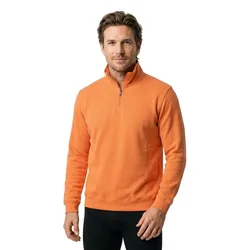 Cromwell High Neck Sweater Bright Orange 3XL Men