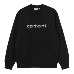 Sweater Black / White M Herren