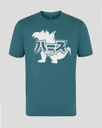 Unisex Godzilla x Haas T-shirt - Green GREEN XS unisex