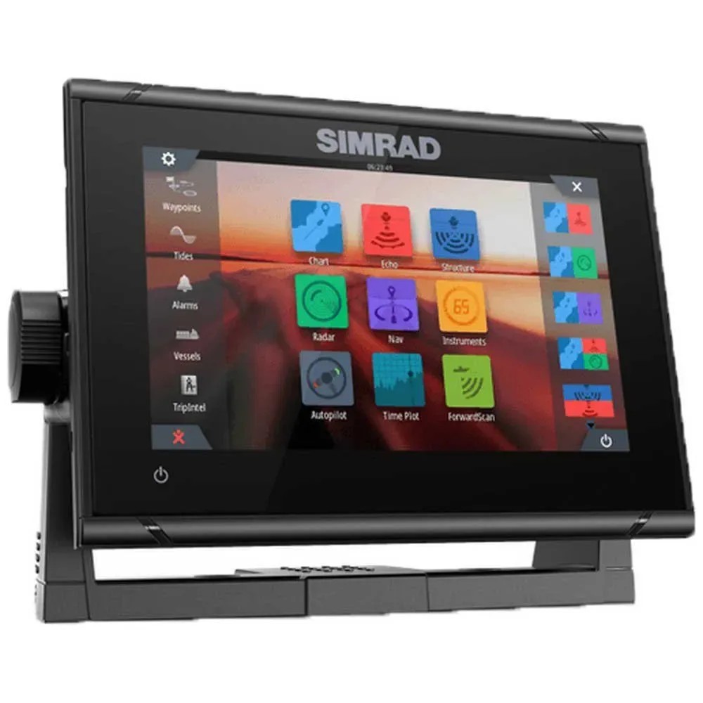 Go7 Xsr Row Active Imaging 3-in-1 Plotter With Transducer Black One Size unisex - Simrad - FashionsVida