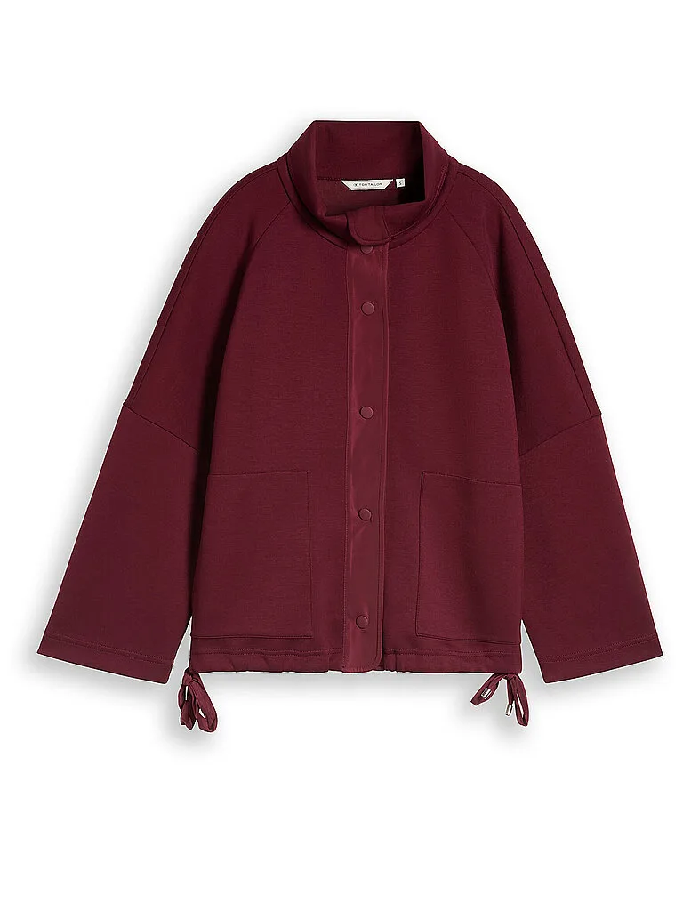 Sweatjacke beere M Damen - Tom tailor - FashionsVida