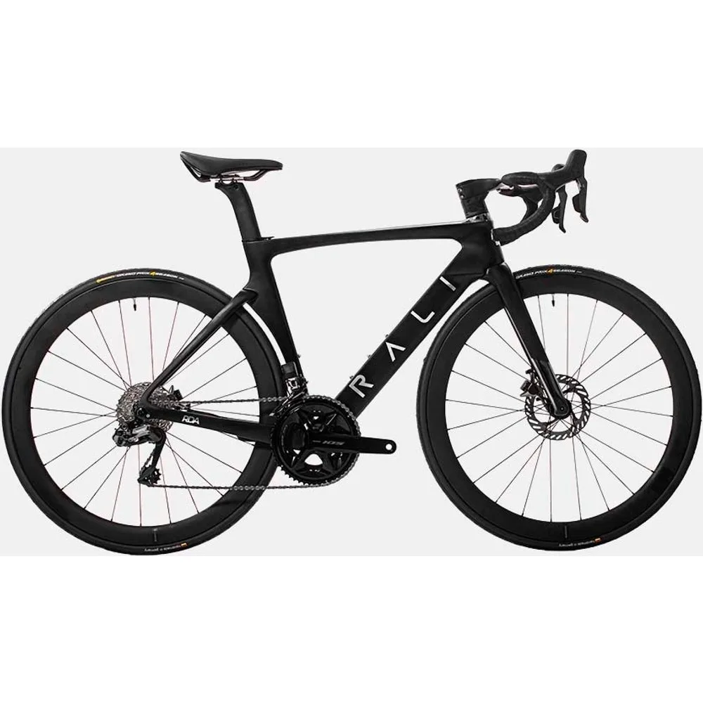 Bicicleta de Carretera Unisex Negra RDA - Rali - FashionsVida