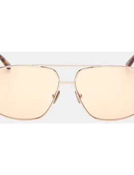 Gafas de sol cuadradas en metal - Tom Ford - FashionsVida