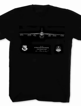 D Training Squadron B-52 Stratofortress Strategic Bomber T Shirt. 100% Cotton O-Neck Casual T-shirts Loose Top New Size S-3XL - Aliexpress - FashionsVida