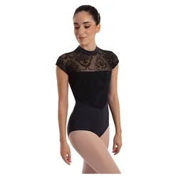 Justaucorps à Manches Courtes Manilacrem Black L