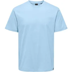 Only & Sons - Camiseta básica de hombre manga corta