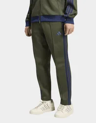 Mens PANTALONI DELLA TUTA STADIUM REGULAR FIT PIQUE FULL LENGTH OPEN HEM - Verde, verde verde Uomo taglia S