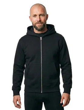 Felpa Con Zip Legacy Black XS - Jack & jones - FashionsVida