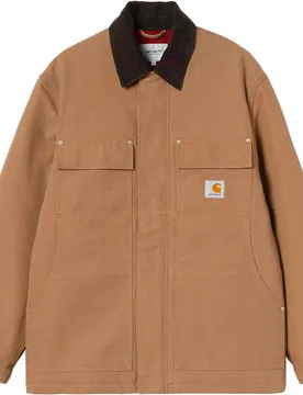 Blouson matelassé en coton biologique - OG Arctic Coat Hamilton Brown / Tobacco en Coton - Taille M - Marron - Carhartt WIP - FashionsVida