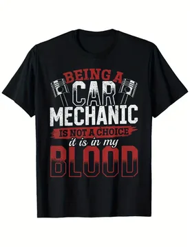 Auto Mechanic Automobile Mechanic Funny Car Mechanic T-Shirt, casual round neck short sleeve men's t-shirt 100%cotton, S-XXXL - Aliexpress - FashionsVida