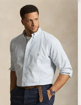 Chaqueta de hombre de estilo militar con parches tallas grandes - Polo Ralph Lauren - FashionsVida