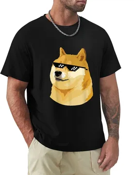 Doge with deal with it glasses T-Shirt Quick Dry Fishing T-Shirt - Aliexpress - FashionsVida