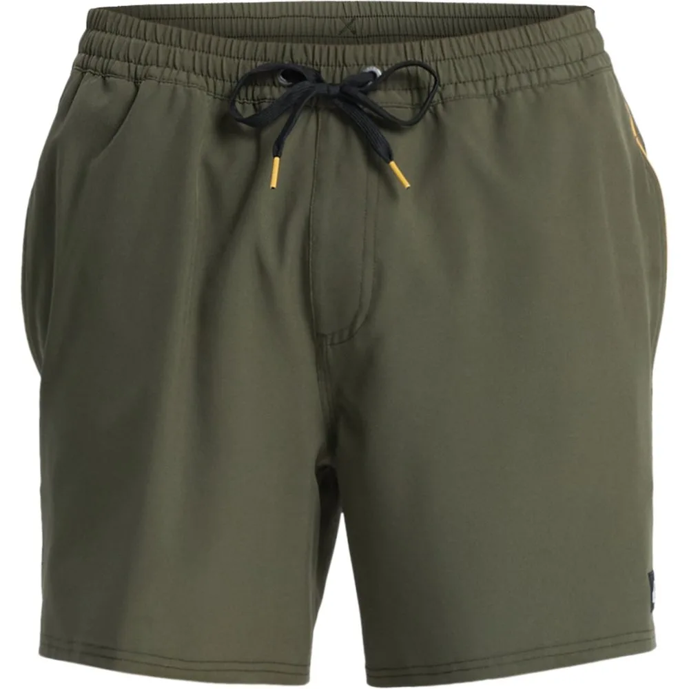 Short de Natación de hombre Stretch Piped Volley 16" - Quiksilver - FashionsVida