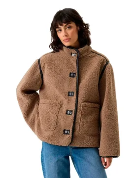 Giacca Gj2600915 Dusky Taupe L - Garcia - FashionsVida