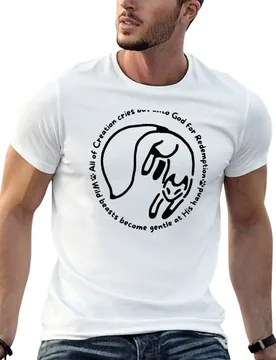 Gentle Beasts All Of Creation Cries Out T-Shirt Moisture Control Sports Tee - Aliexpress - FashionsVida
