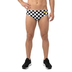 Squares Wp Swimming Brief Black M Men