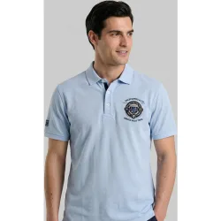 Polo de piqué manga corta de hombre corte classic