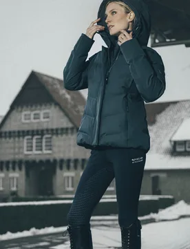 Damen Regenjacke WATERPROOF JACKET pine green 34 - Pikeur - FashionsVida