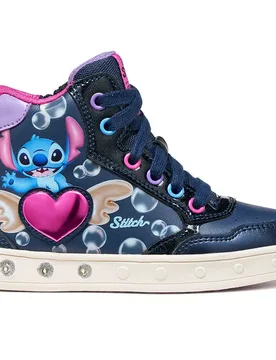Sneaker Con Luci Skylin E Navy / Fuchsia EU 26 - Geox - FashionsVida