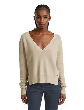 Pull à Col En V D29554-d771 Dark Brick Htr M - G-Star - FashionsVida