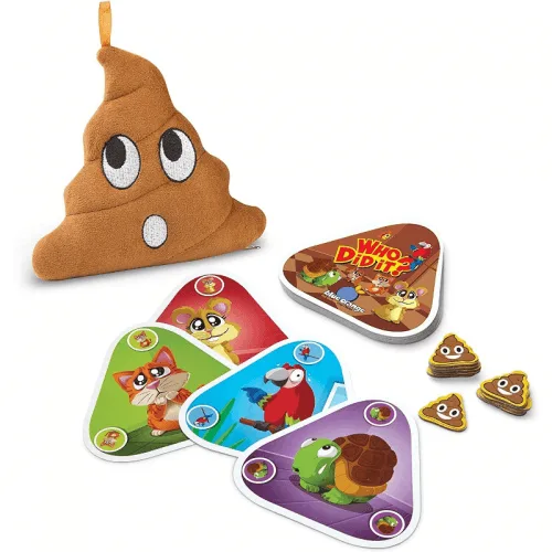 Who Did It? Poo Bag - Blue Orange Games - FashionsVida