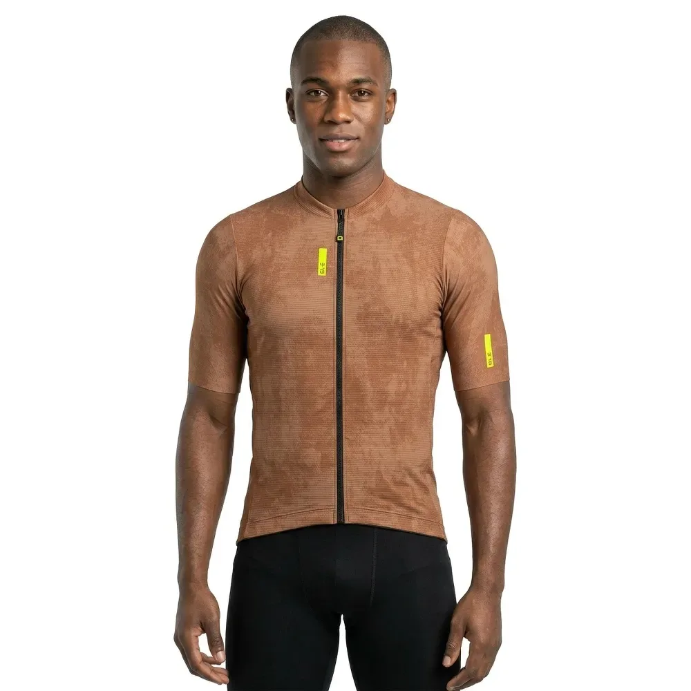 Maglia A Maniche Corte Pragma Deep Beige - Ale - FashionsVida