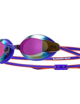 Black Ops 140ev Mirror Swimming Goggles Royal Mulight One Size Men,Women - TYR - FashionsVida