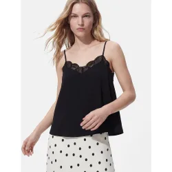 Top lencero de tirantes de mujer