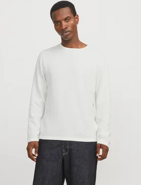 Jack & Jones - Jersey de punto de mangas largas y corte relaxed de hombre - jack & jones - FashionsVida