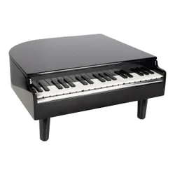 Plattenspieler „Piano“ schwarz weiss