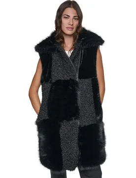 Chaleco de mujer de pelo sintético - DKNY - FashionsVida
