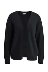 OPEN CARDIGAN WITH OVERSIZED SHOULD feale