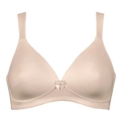 Soft BH mit Schale und Entlastungsträgern beige 70