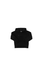 Felpa con cappuccio NERO L