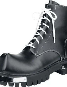 Boot - Nemesor- Black Matte Shine - EU42 bis EU45 - für Männer - Größe EU45 - schwarz - Männer - male - koi - FashionsVida
