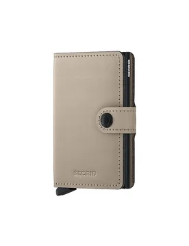 Portefeuille - Miniwallet Matte desert crème - SECRID - FashionsVida