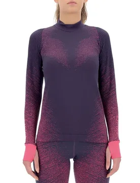 Maglietta A Maniche Lunghe Exceleration Plum / Pink Yarrow L - Uyn - FashionsVida