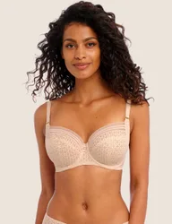 Viva Wired Side Support Bra D-K Beige female