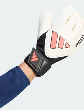 Guanti da portiere Predator Match 11 1/2 White / Black / Solar Turbo - Adidas - FashionsVida