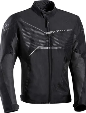 Giubbotto Moto In Tessuto SLASH Nero Antracite taglia M - Ixon - FashionsVida