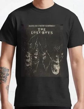 Vintage The Lost Boys David Vampire graphic t shirts Santa Carla Scary Halloween tops Horror Movie large size Men's clothing - Aliexpress - FashionsVida