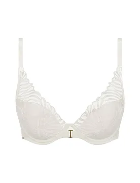 Soutien-gorge rembourré LEGEND milk crème 90D - Chantelle - FashionsVida