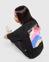 California Boyfriend T-Shirt - Damen, Schwarz - female - Size: M