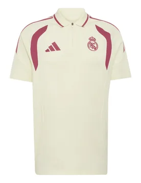 Polo Real Madrid Tiro 2026/27 - Beige - male - Size: XS - Adidas - FashionsVida