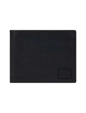 Mens Compact Wallet Black - Paul smith - FashionsVida